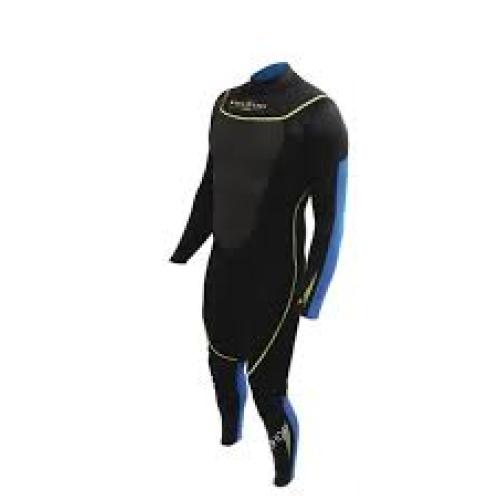 WAVE 3MM FULL-SUIT,MN,BLK/GRN LG