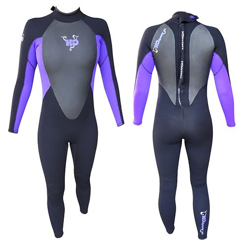WOMENS 4/3 MEMENTUN FULL SUIT PURPLE (6)
