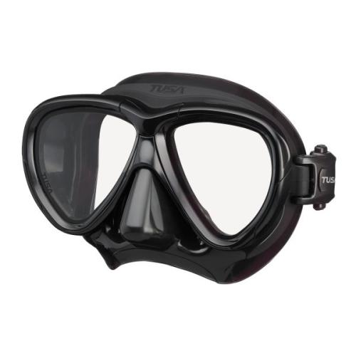INTEGA MASK - BLACK, BLACK SILICONE