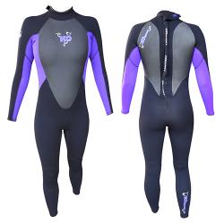 WOMENS 4/3 MEMENTUN FULL SUIT PURPLE (10)