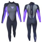 WOMENS 4/3 MEMENTUN FULL SUIT PURPLE (6)