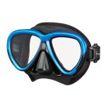 INTEGA MASK - FISHTAIL BLUE, BLACK SILICONE