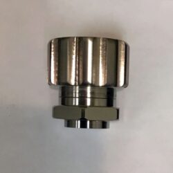 DIN to Yoke Adapter w/o Yoke - Titanium