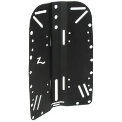 Black Anodized Aluminum (w/ bolts and straps)