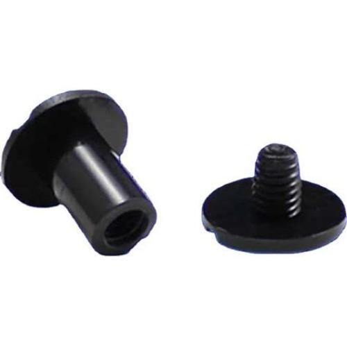 HG Book Screw-Black Plastic