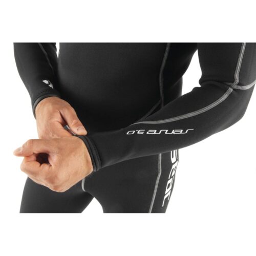 SC WETSUIT - SENSE BLACK, Man 3mm 2XL