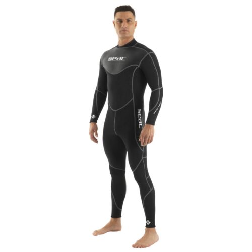 SC WETSUIT - SENSE BLACK, Man 3mm 4XL