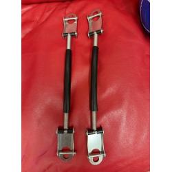 A+ Stainless Spring FIN STRAPS - PRO DIVER