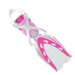 X-STREAM FINS w/ ABS Straps PNK SM