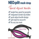 SPLIT NEOPRENE MASK STRAP - Pink