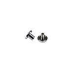 HG Book Screw - Chrome/Brass (x1)