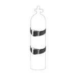 SINGLE TANK BANDS SET
