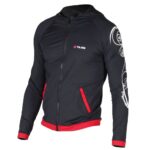 XL, Rash Guard Jacket, Black/Red