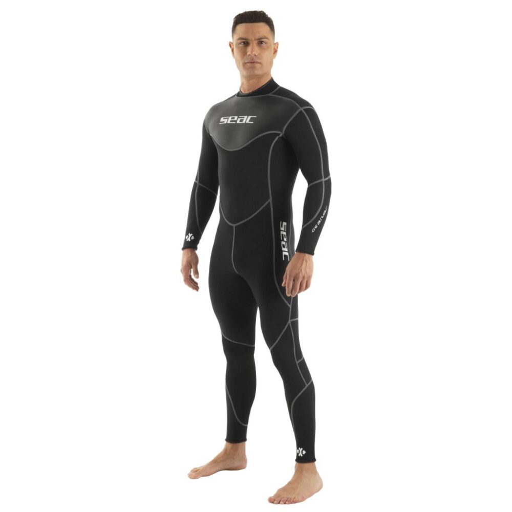 SC WETSUIT - SENSE BLACK, Man 3mm 2XL