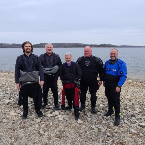 Dry Suit Diver