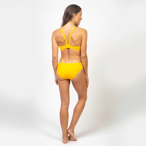 THRESHER BIKINI TOP YELLOW M