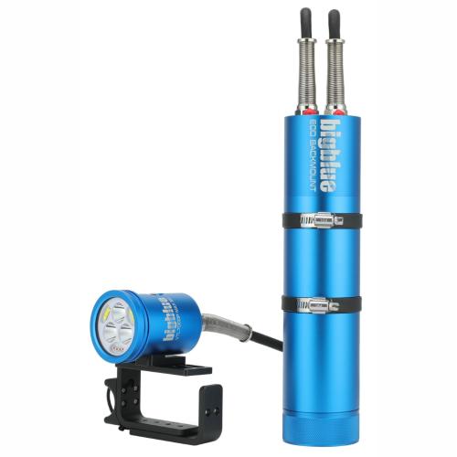 7000 Lumen Wide Beam + 2900 Lumen Canister Light EOD Cord - Backm