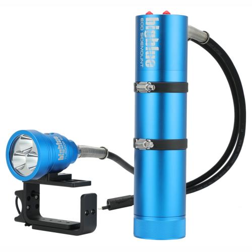 4000 Lumen Narrow Beam Technical Light EOD Cord - Sidemount Canis