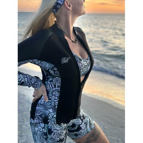 Blue Octo Scuba Jacket L