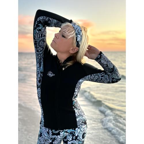 Blue Octo Scuba Jacket M