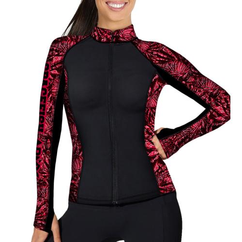 Women's Zip Rashguards LionfishInv ZR L