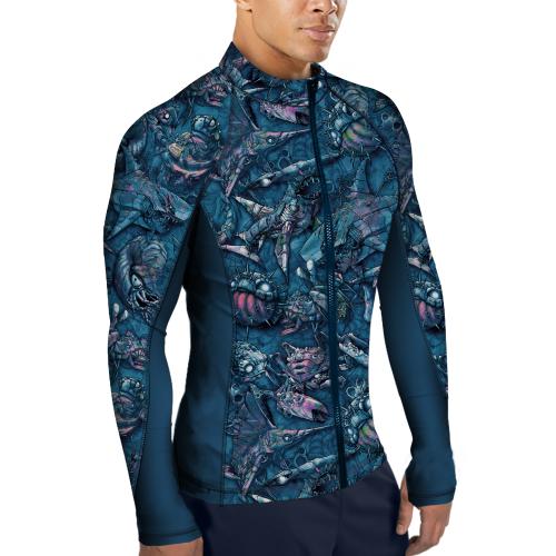 Men's/Unisex Rashguards M ClockOc RG XS