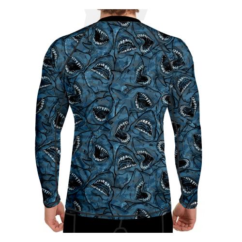 Men's/Unisex Rashguards M Shark RG 3X