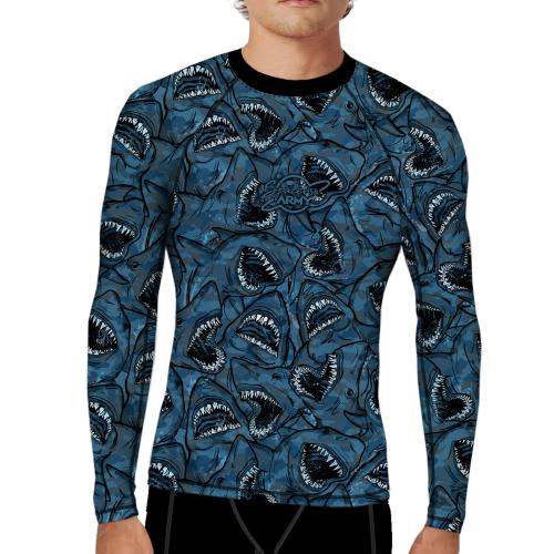 Men's/Unisex Rashguards M Shark RG L