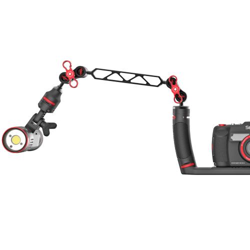 Flex-Connect Metal Arm 8/20cm Rigid Ball (Fits to 1 ball clamps f