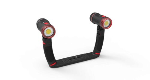 Sea Dragon Duo 5000F Set (2 ea. 2500 COB LED lights, 2 grips, dua