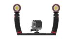 Sea Dragon Duo 5000F Set (2 ea. 2500 COB LED lights, 2 grips, dua