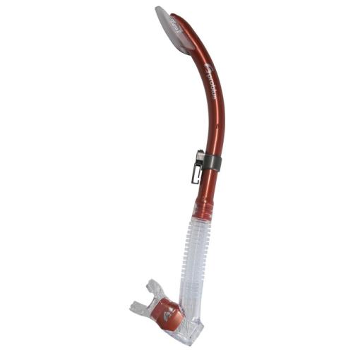 Semi-dry purge snorkel, w/ patented quick-release keeper,BK silic