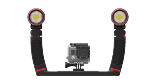 Sea Dragon Duo 5000F Set (2 ea. 2500 COB LED lights, 2 grips, dua