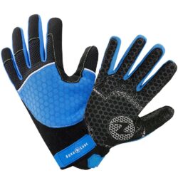 VELOCITY GLOVES BLK/BLU MD