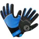 VELOCITY GLOVES BLK/BLU SM