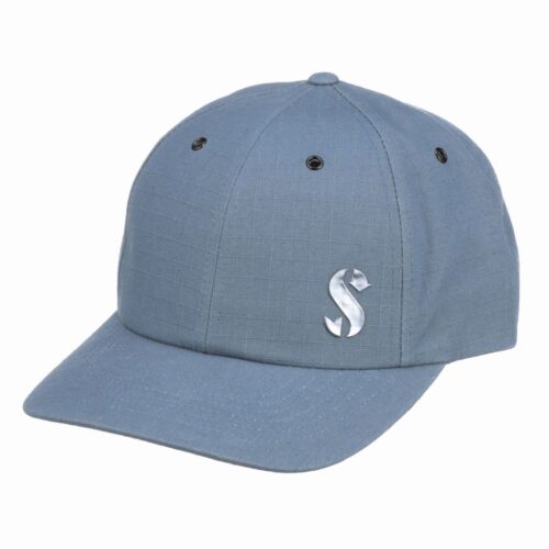 Silver S Logo Hat - Gray