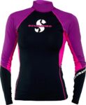 Jewel T-Flex Womens, Long Sleeve (UPF80) - Pink/Purple Jewel T-Flex Womens, Long Sleeve (UPF80) - Pink/Purple