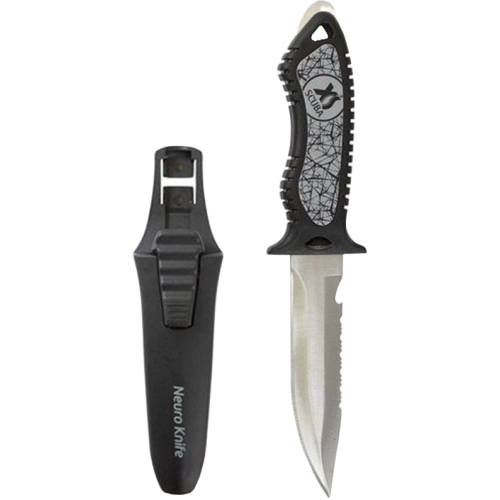 Neuro, 304SS, Clip Point-Grey