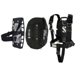 S-TEK Donut Wing 30 + S-TEK Pro Harness SS + Single Tank Adapter