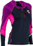 Jewel Rash Guard Womens, C-Flow, Long Sleeve (UPF50) - Pink/Purpl
