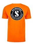 Crew T-Shirt Mens- Orange