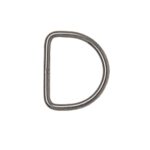 D-Ring - Stainless, 50mm, Straight