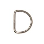 D-Ring - Stainless, 50mm, Pre-bent