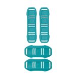 S-TEK Shoulder & Waist Pad Kit - TURQUOISE