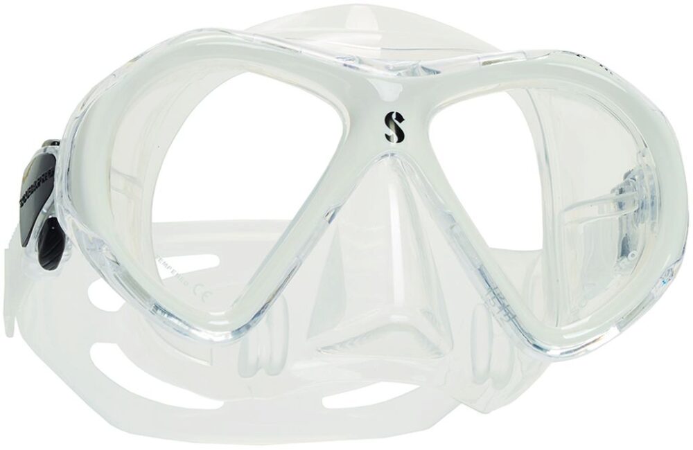 Spectra Mini - White - Clear Skirt