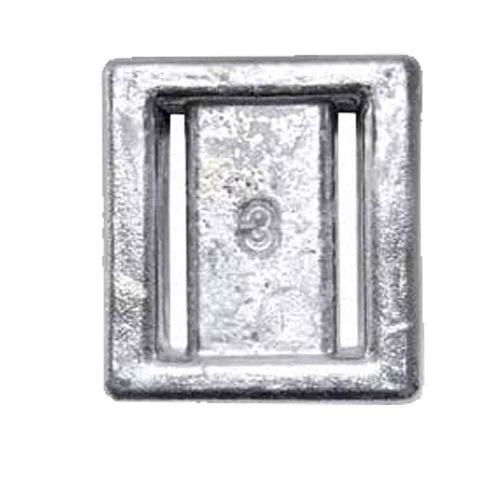 UNCOATED LEAD BLOCK WEIGHT 3LB