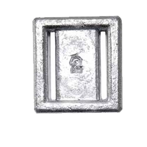 UNCOATED LEAD BLOCK WEIGHT 2LB