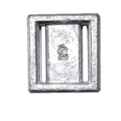 UNCOATED LEAD BLOCK WEIGHT 2LB