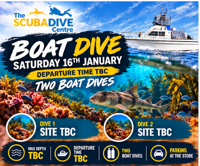 Saturday 16th January | Single or Double Boat Dive