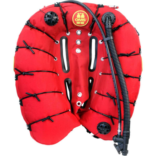 OMS Trieste Dual Bladder Wing - Retraction Bands 60lb Lift